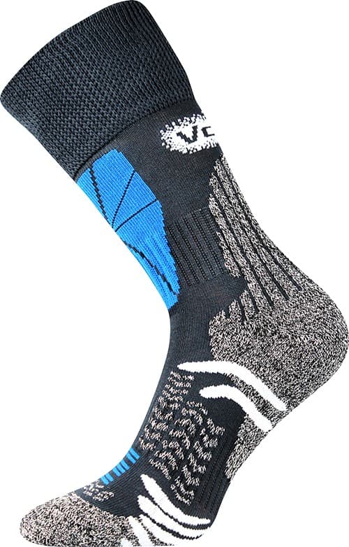 SOLUTION sportovní trekové ponožky VoXX 35-38 tm. šedá