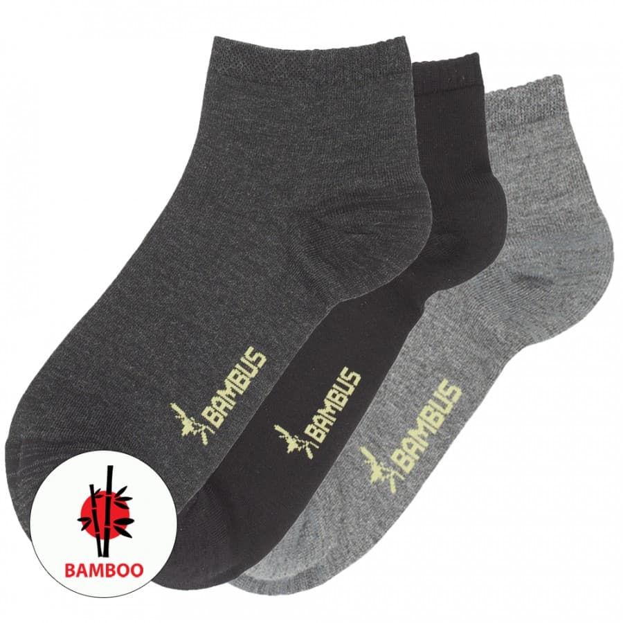 Bambusové letní kotníkové bambusové ponožky RS 39-42 mix barev
