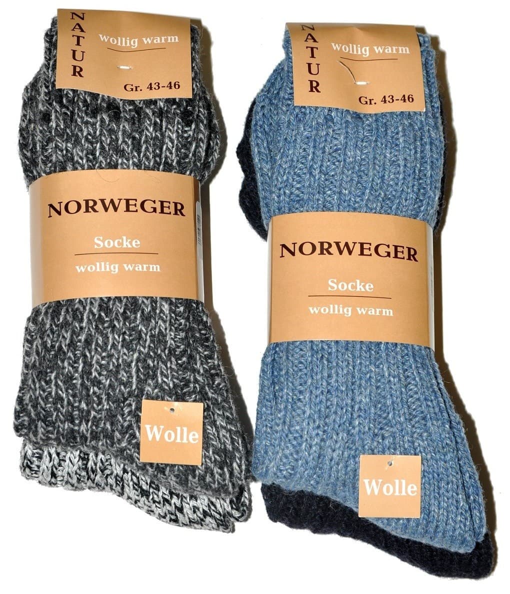VLNA extra teplé vlněné ponožky TRENDY SOCKS - 1pár EXTRA 39-42 náhodný výběr