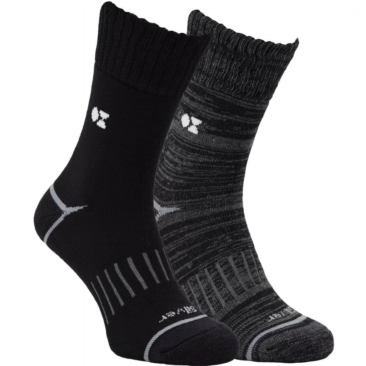 Active pánské jednobarevné bavlněné froté ponožky se stříbrem OXSOX 39-42 mix barev