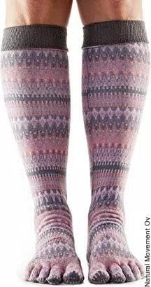 SCRUNCH KNEE bezprstové protiskluzové podkolenky ToeSox - SIREN M