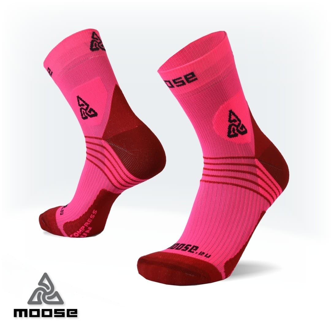 COMPRESS RUN kompresní ponožky Moose