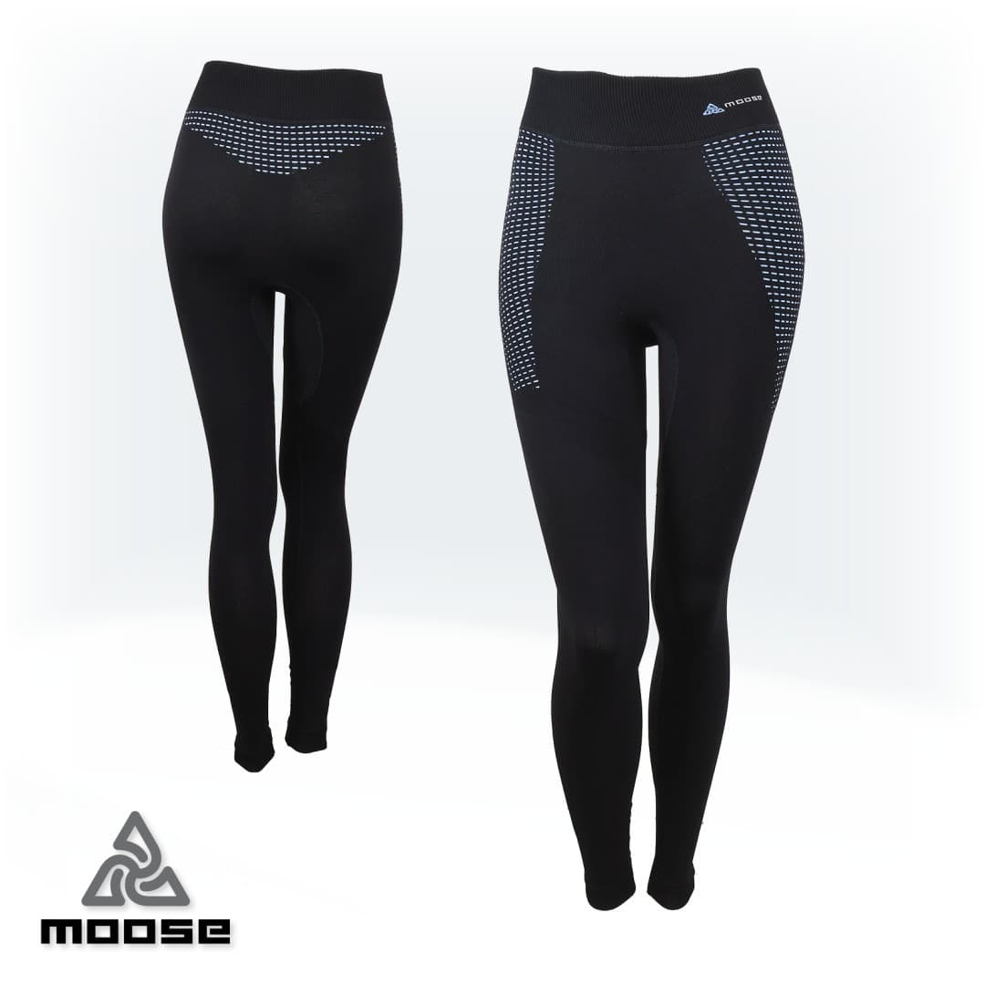 SPEED PANTS LSL WOMEN seamless polokompresní termoprádlo Moose modrá M / L