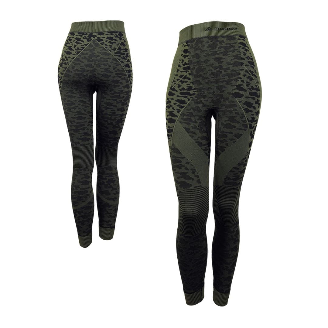 ELEMENT PANTS WOMEN teplé prodloužené termoprádlo Moose zelená M / L